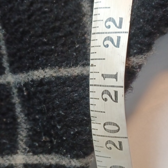 Portrait Union Made USA Rare Vintage  Black Checker %100 Wood Coat  XL - Picture 5 of 10